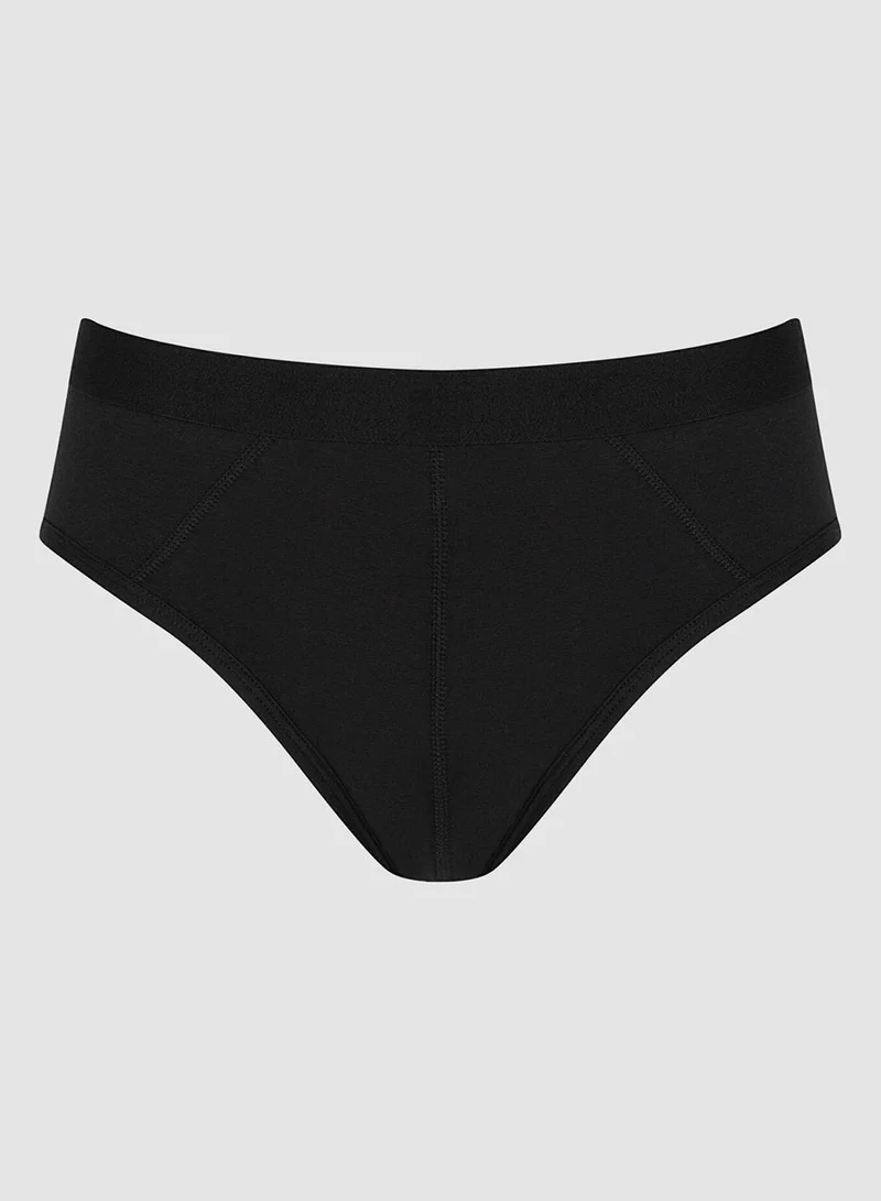 بنتي Basic Tape Black 2in1 Slip